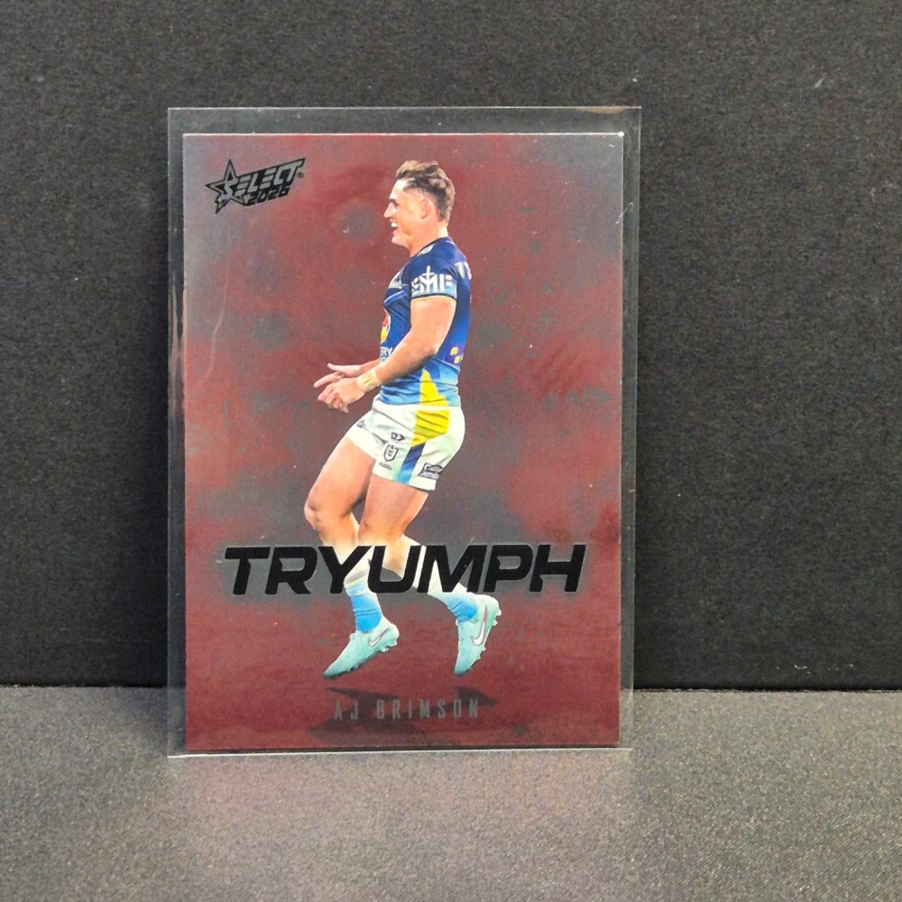 2026 NRL League Heroes - Tryumph - Red - TR31 - AJ Brimson