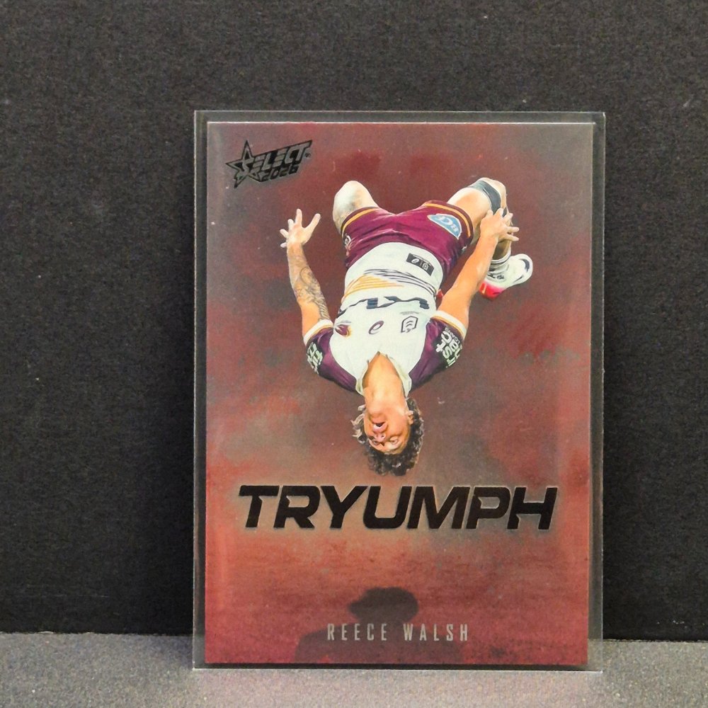 2026 NRL League Heroes - Tryumph - Red - TR4 - Reece Walsh