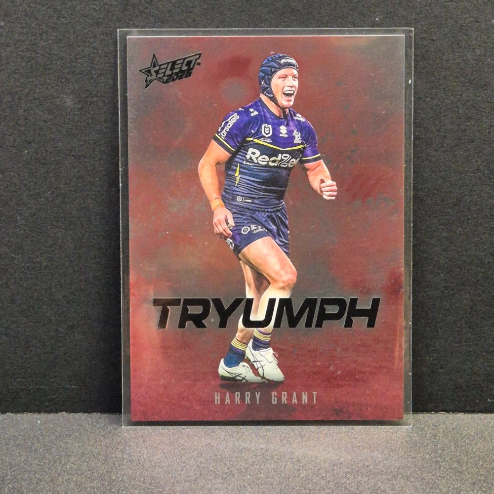 2026 NRL League Heroes - Tryumph - Red - TR43 - Harry Grant