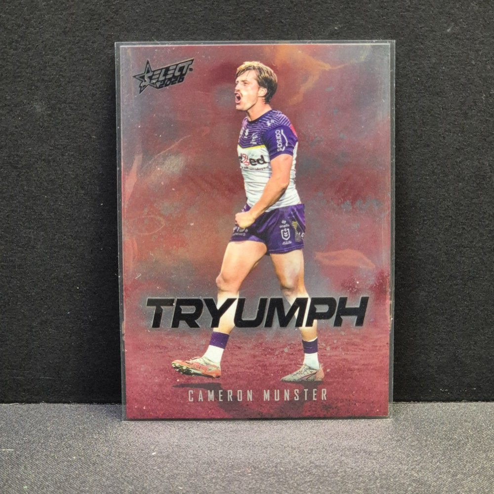 2026 NRL League Heroes - Tryumph - Red - TR45 - Cameron Munster