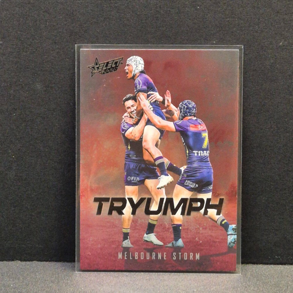 2026 NRL League Heroes - Tryumph - Red - TR47 - Melbourne Storm