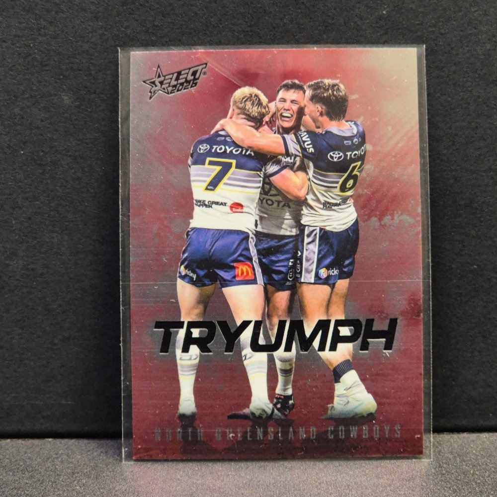 2026 NRL League Heroes - Tryumph - Red - TR59 - North Queensland Cowboys