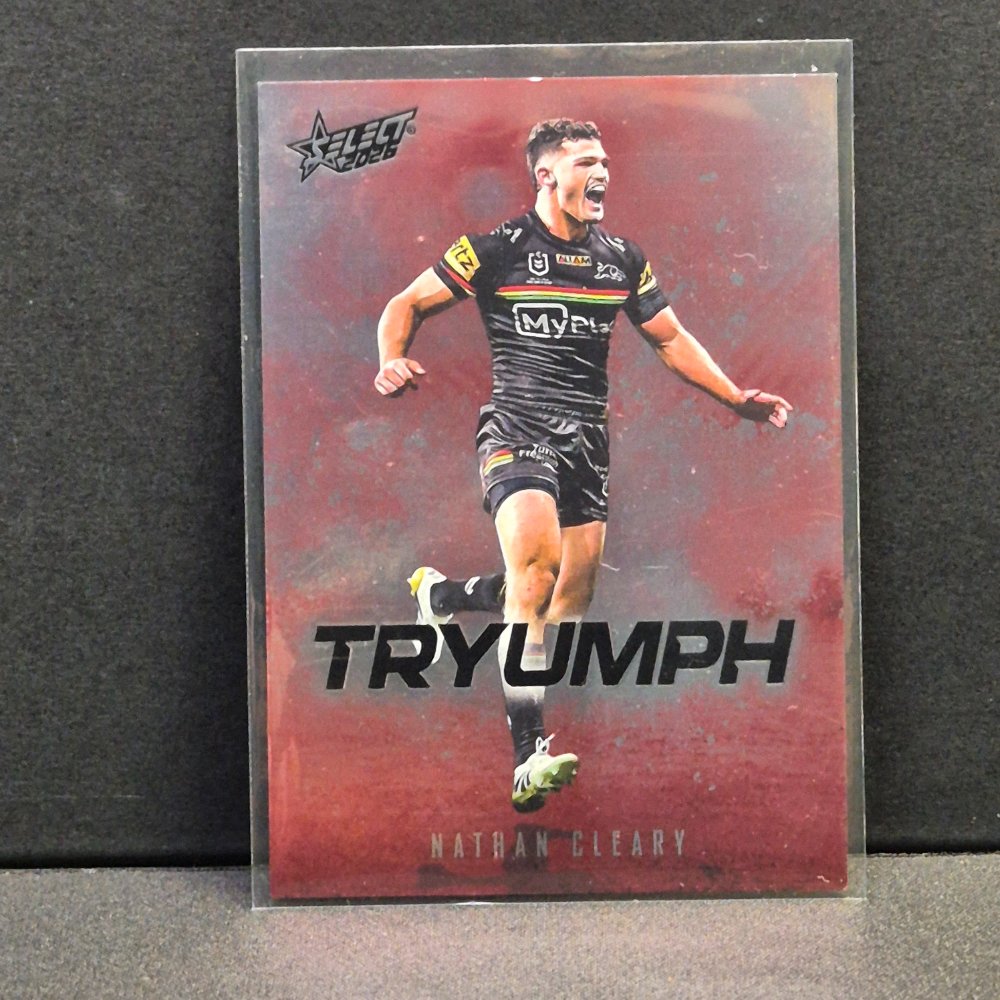 2026 NRL League Heroes - Tryumph - Red - TR67 - Nathan Cleary