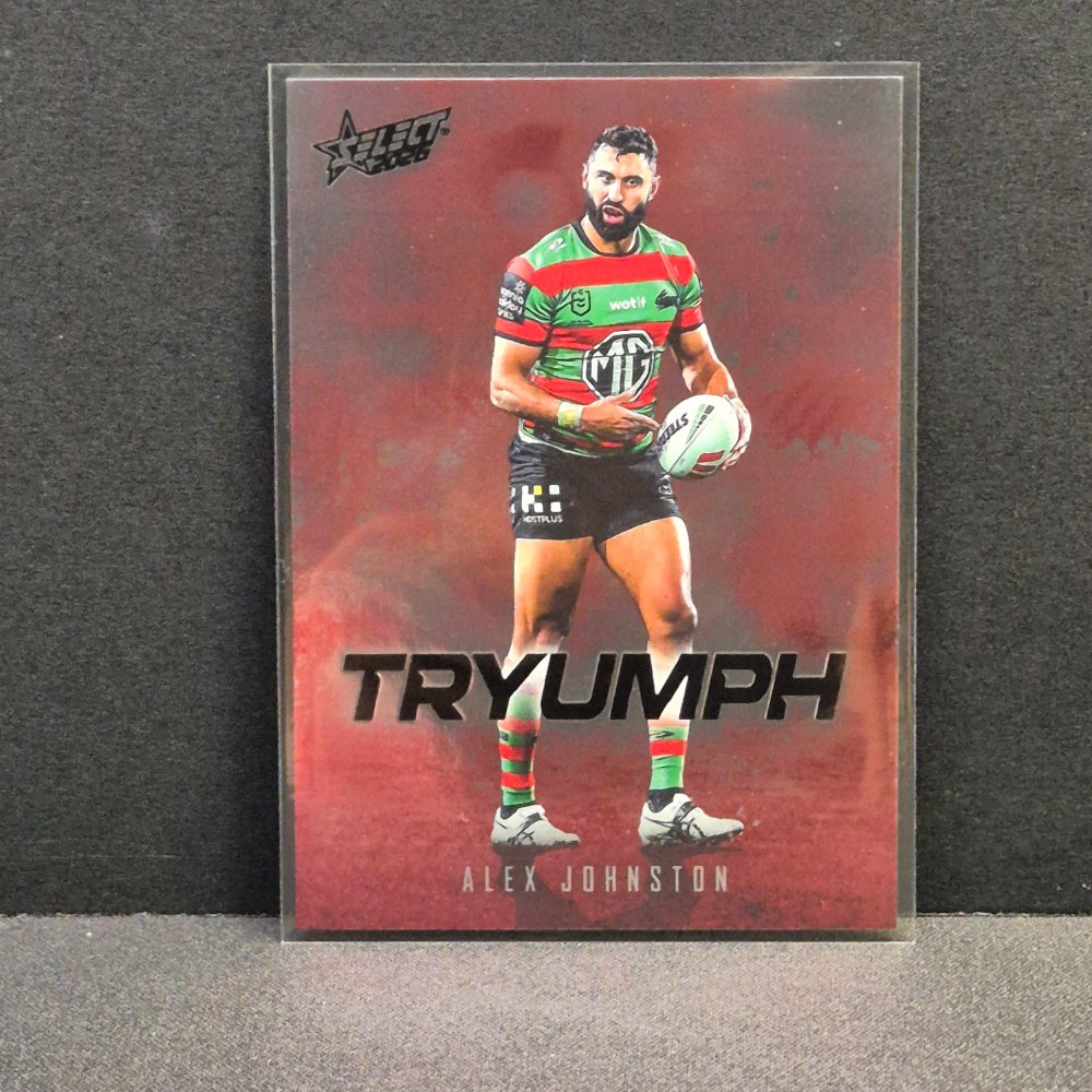 2026 NRL League Heroes - Tryumph - Red - TR73 - Alex Johnston