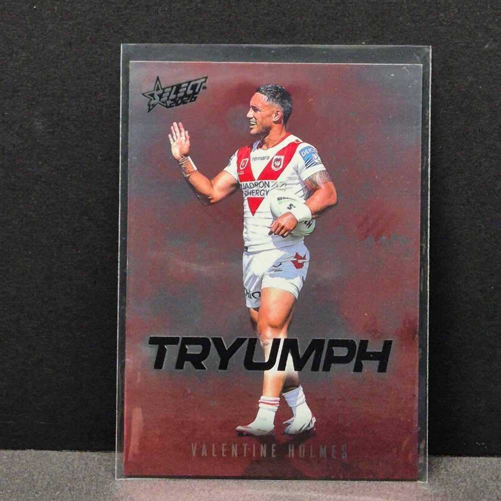 2026 NRL League Heroes - Tryumph - Red - TR80 - Valentine Holmes
