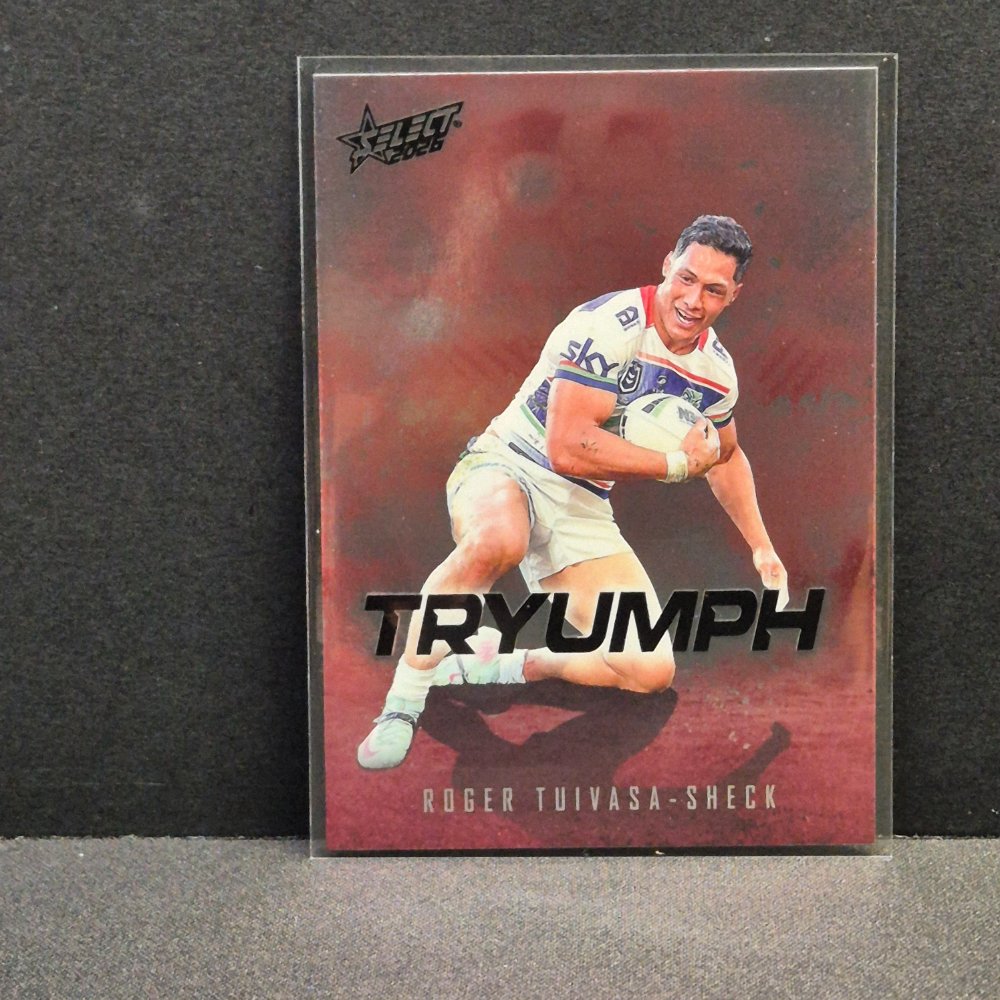 2026 NRL League Heroes - Tryumph - Red - TR94 - Roger Tuivasa-Sheck