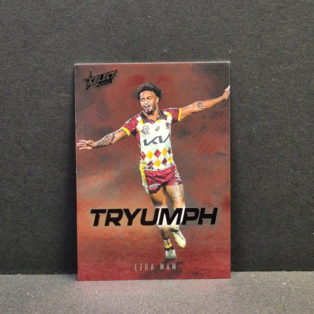 2026 NRL League Heroes - Tryumph - Red - TR2 - Ezra Mam