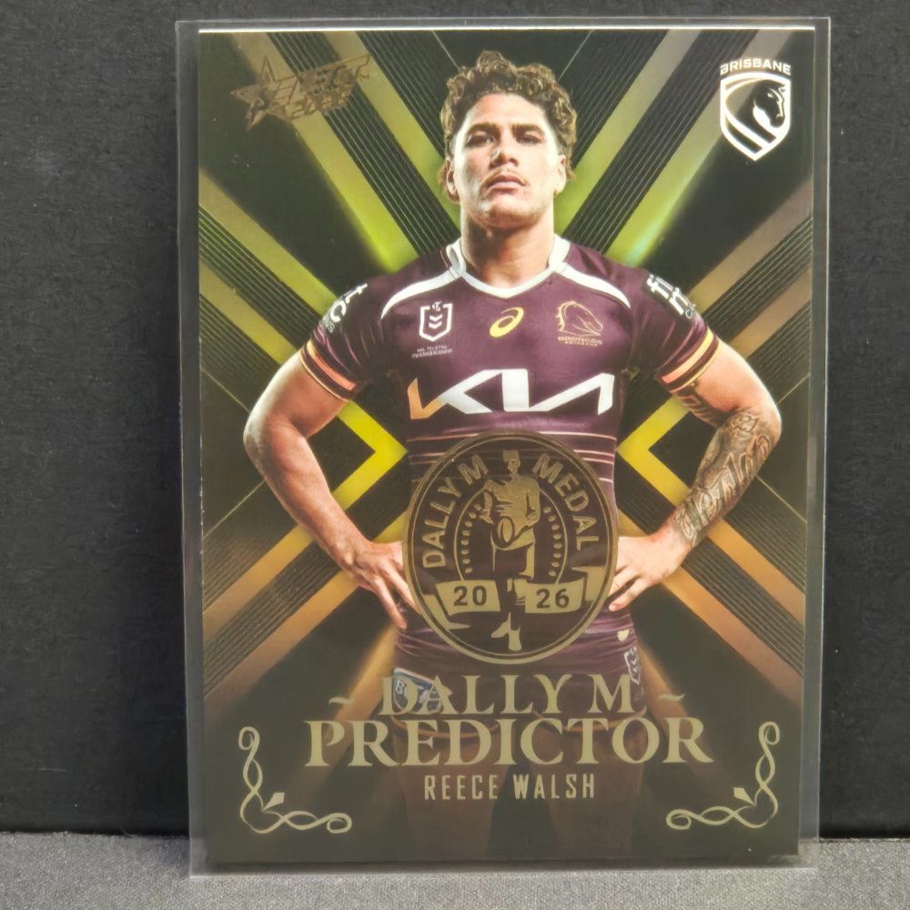 2026 NRL League Heroes - Dally M Predictor - Gold - DPG4 - Reece Walsh