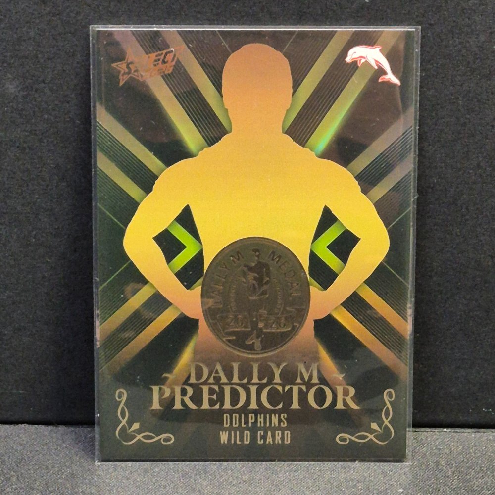 2026 NRL League Heroes - Dally M Predictor - Gold - DPG25 - Dolphins Wildcard