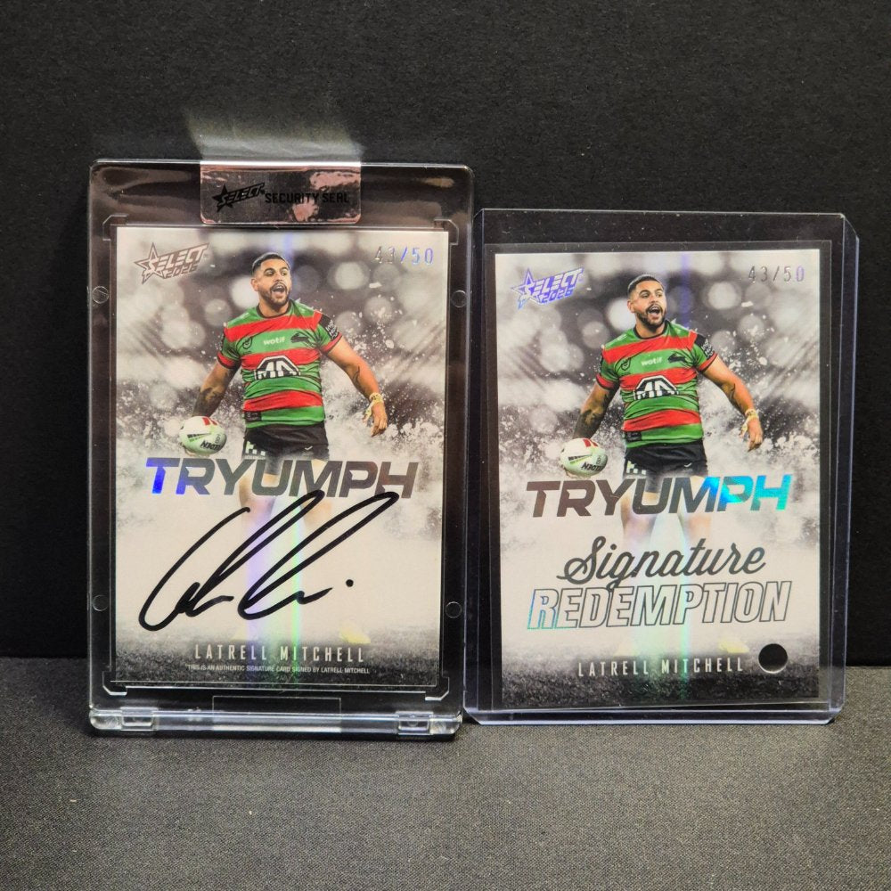 2026 NRL League Heroes Hobby - Black TRYUMPH - Signature - TBS13 - Latrell Mitchell