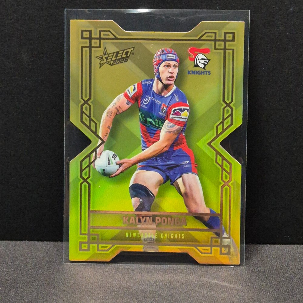 2026 NRL League Heroes Hobby - Colours Diecut - Gold- CDG113 - Kalyn Ponga