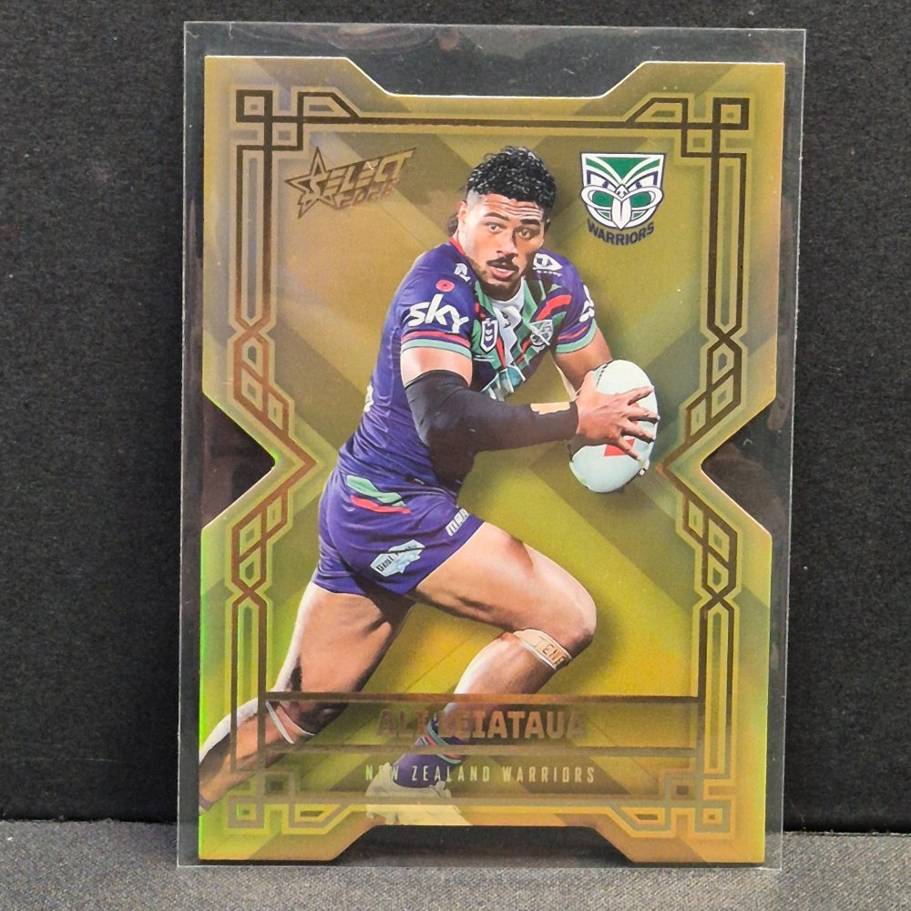 2026 NRL League Heroes Hobby - Colours Diecut - Gold- CDG202 - Ali Leiataua