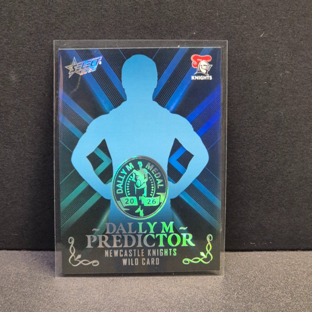 2026 NRL League Heroes Hobby - Dally M Predictor - Platinum - DPP27 - Newcastle Knights Wildcard