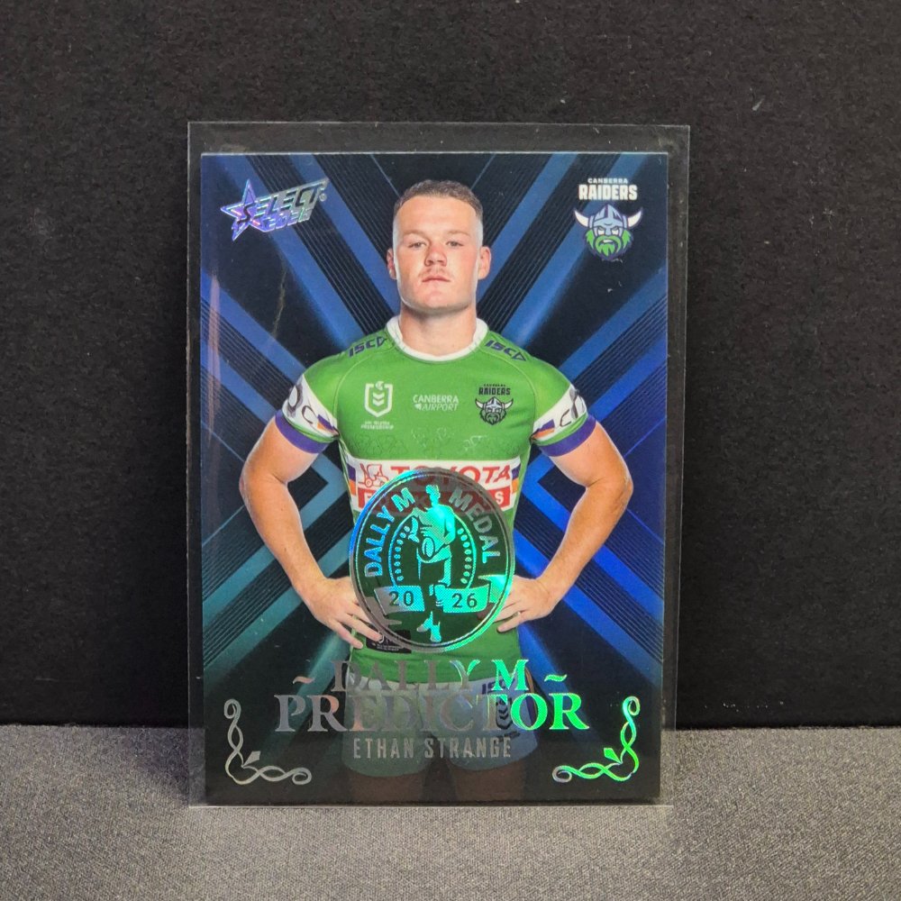 2026 NRL League Heroes Hobby - Dally M Predictor - Platinum - DPP4 - Ethan Strange