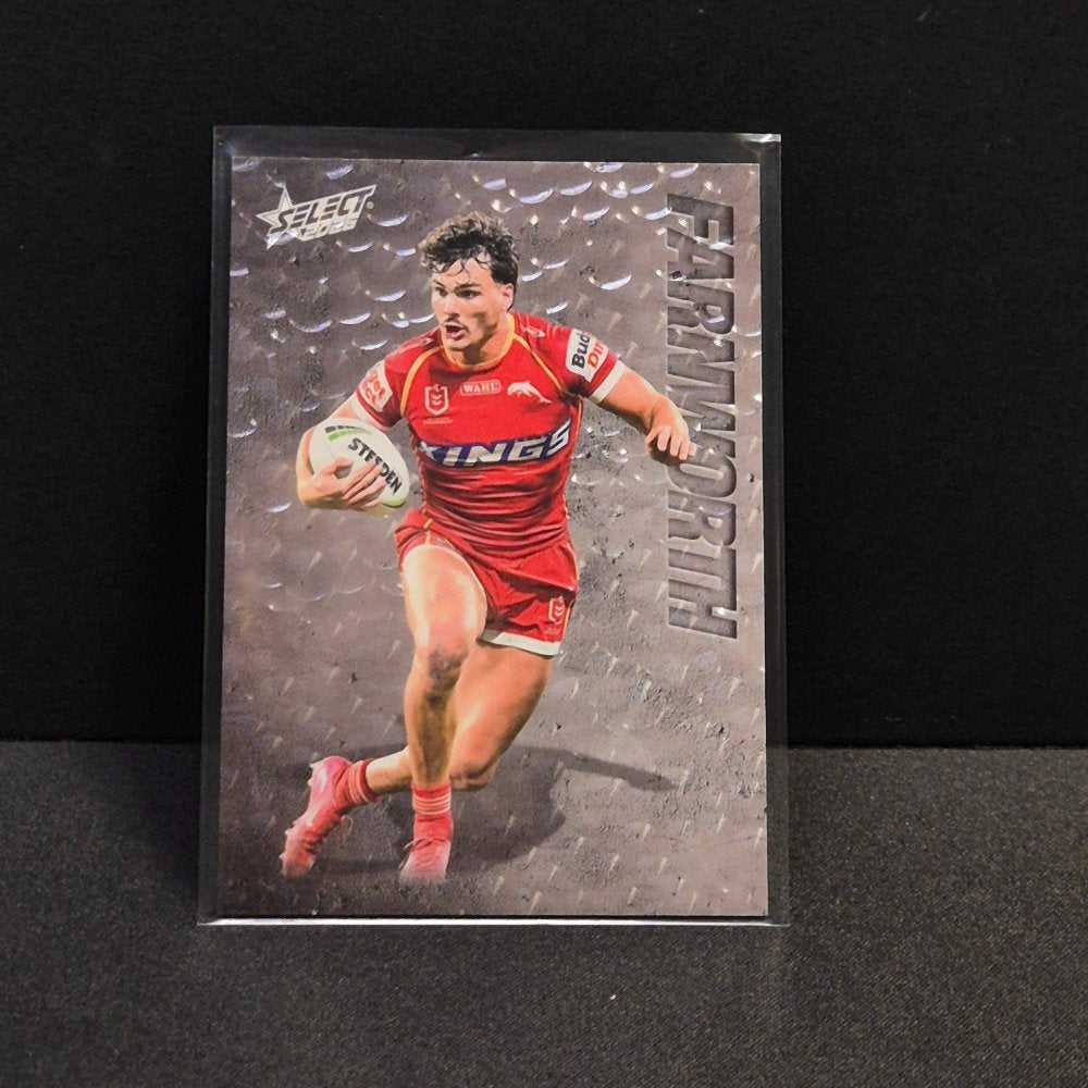 2026 NRL League Heroes Hobby - Etched- E38 - Herbie Farnworth