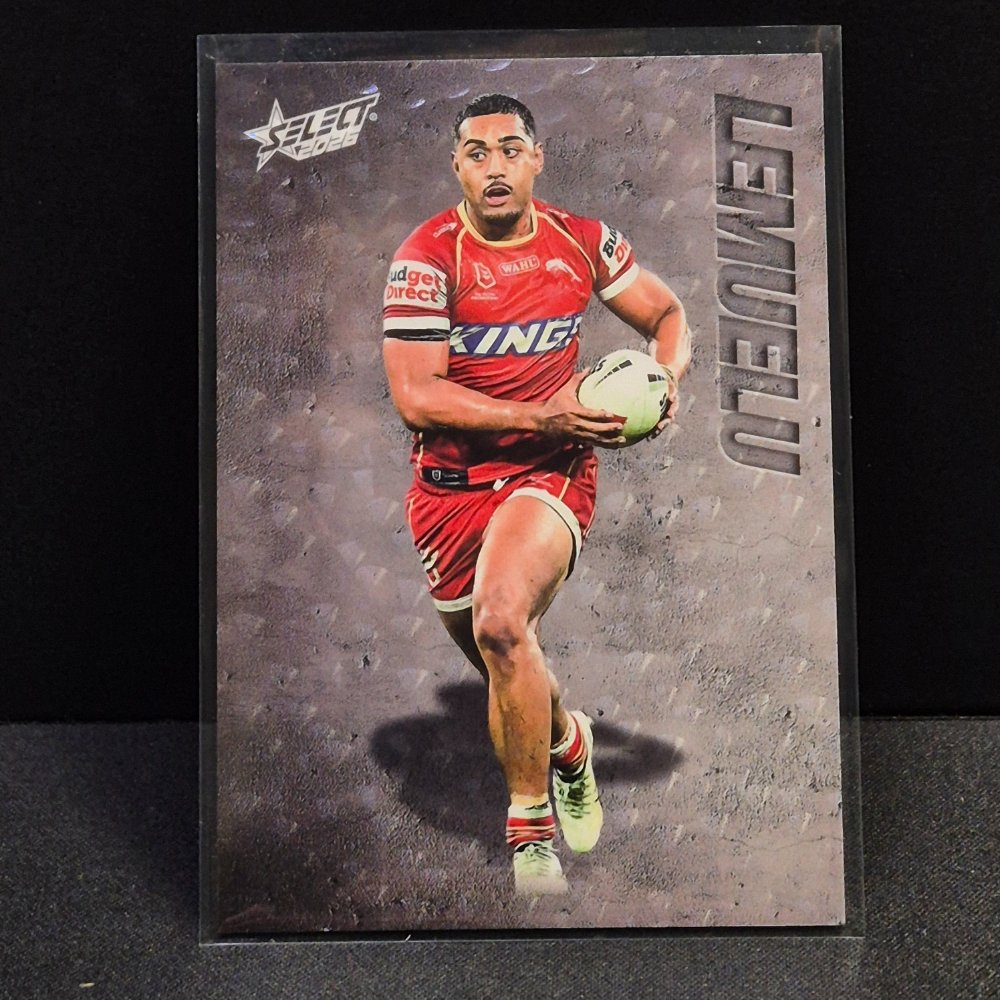 2026 NRL League Heroes Hobby - Etched- E43 - Connelly Lemuelu