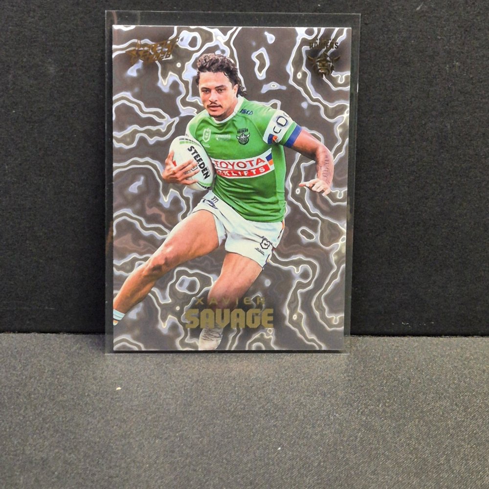 2026 NRL League Heroes Hobby - Mercury - Sterling - MS8 - Xavier Savage