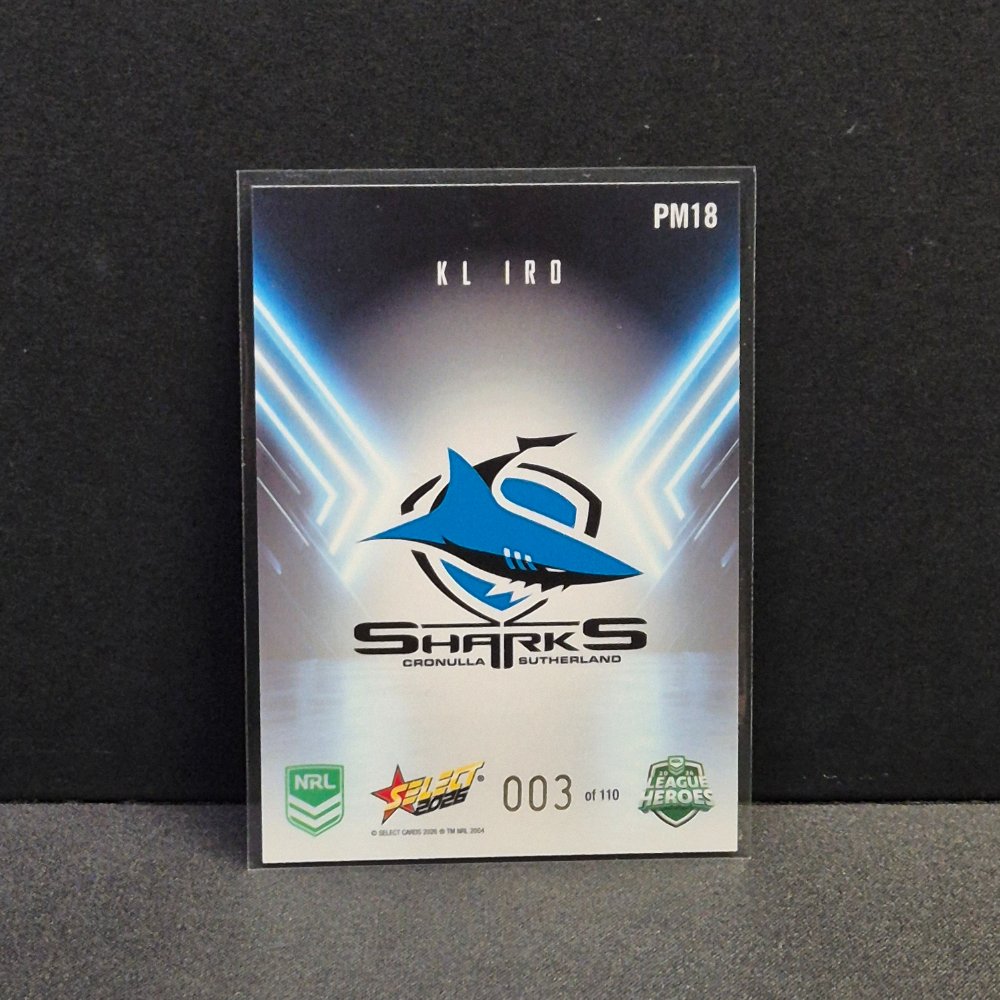 2026 NRL League Heroes Hobby - Playmakers - PM18 - KL Iro