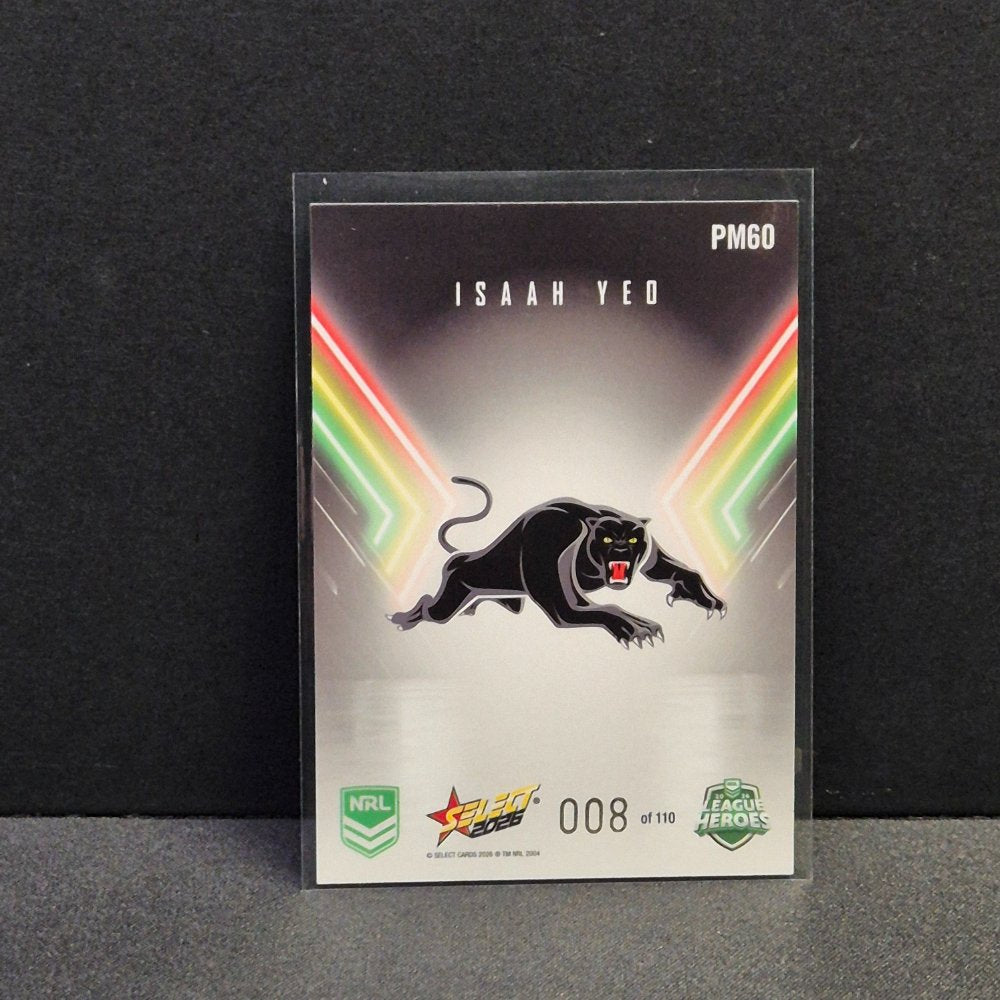 2026 NRL League Heroes Hobby - Playmakers - PM60 - Isaah Yeo