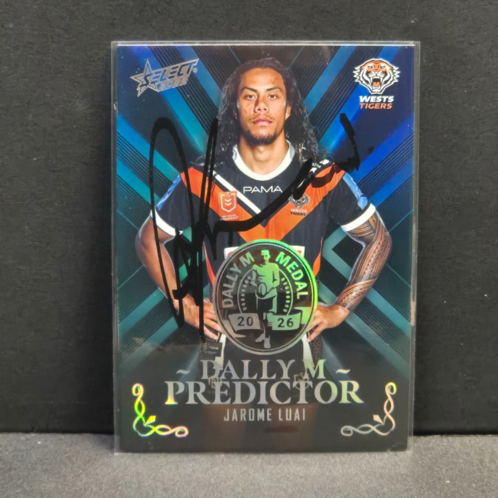2026 NRL League Heroes Hobby - Dally M Predictor - Platinum - DPP49 - Jarome Luai