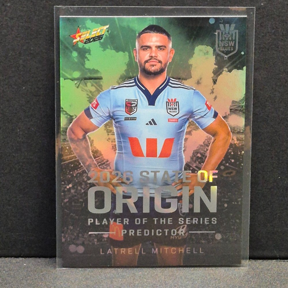 2026 NRL League Heroes Hobby - State of Origin Predictor - Platinum - SPP5 Latrell Mitchell