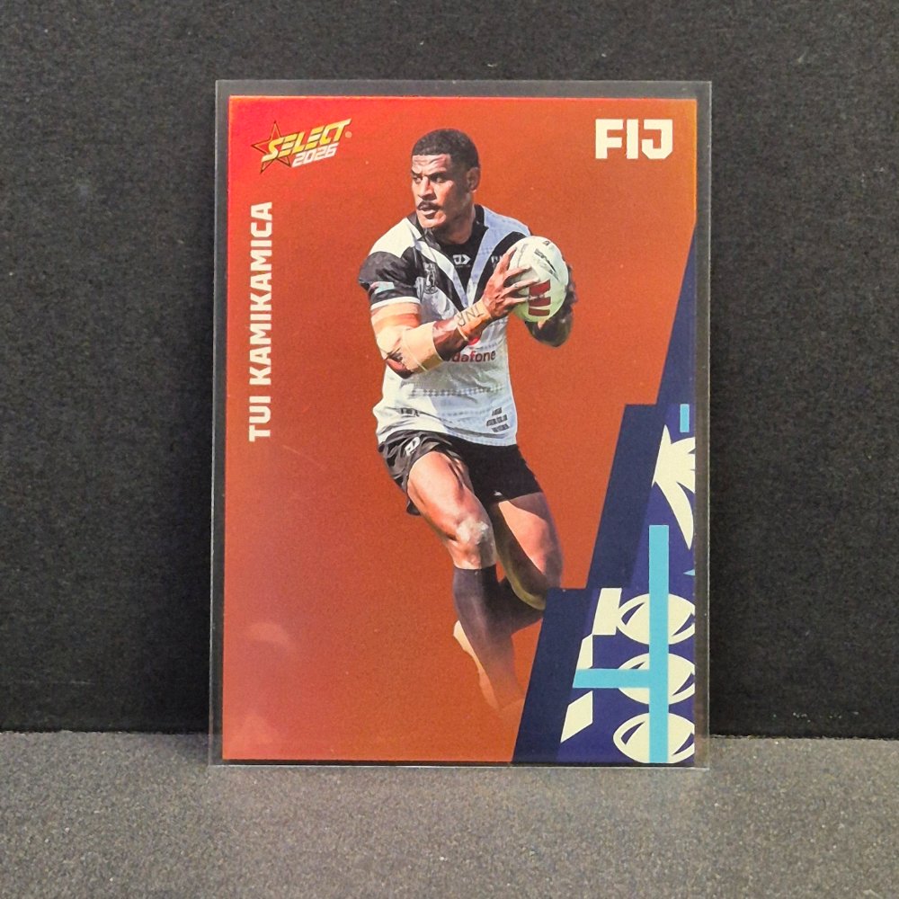 2026 NRL Rugby League World Cup Hobby - Parallel Orange - BO44 - Tui Kamikamica