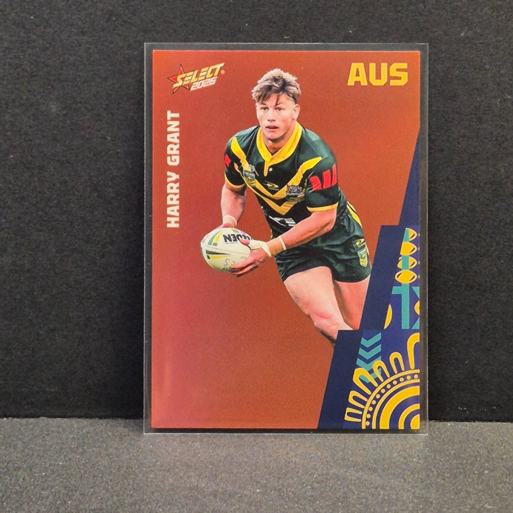 2026 NRL Rugby League World Cup Hobby - Parallel Orange - BO5 - Harry Grant