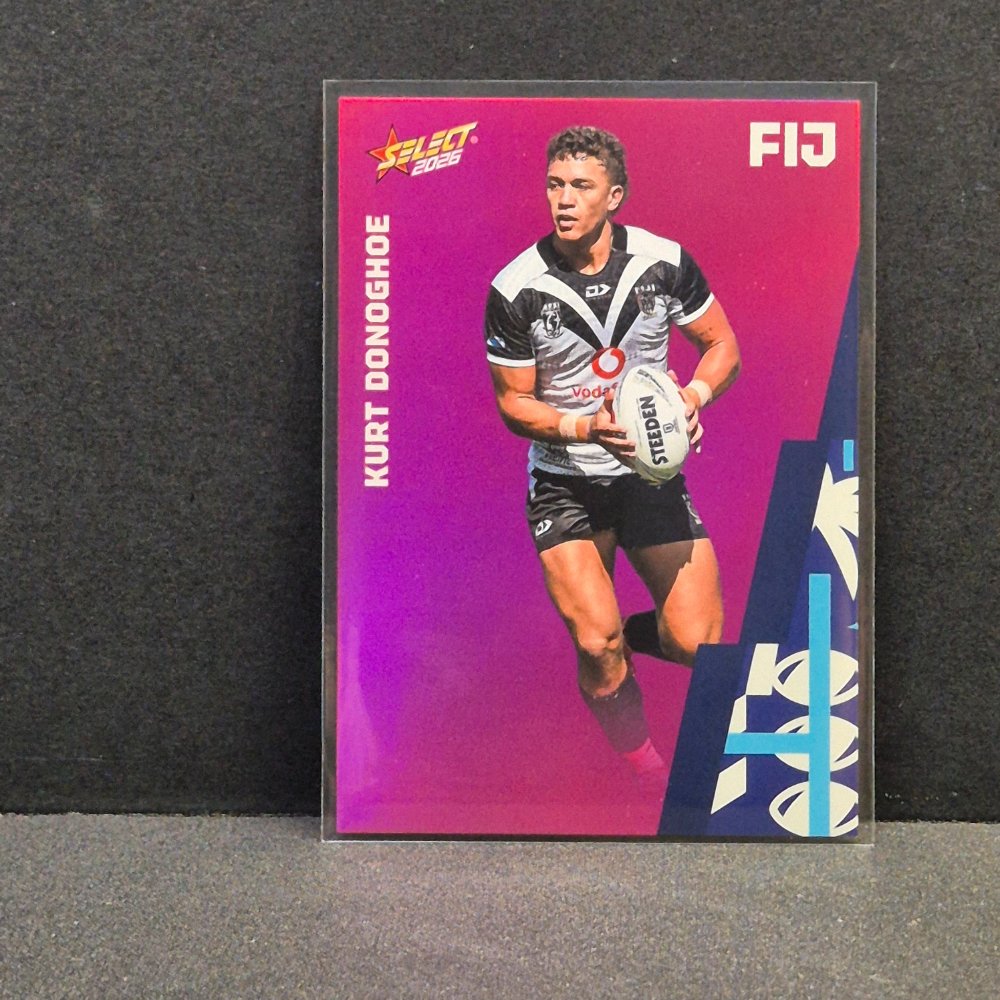 2026 NRL Rugby League World Cup Hobby - Parallel Pink - BP43 - Kurt Donoghoe