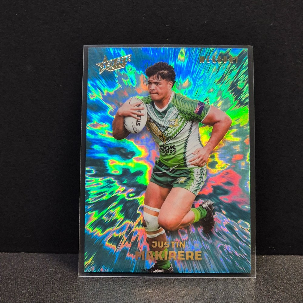 2026 NRL Rugby League World Cup Hobby - Mercury Country - MC13 - Justin Makirere