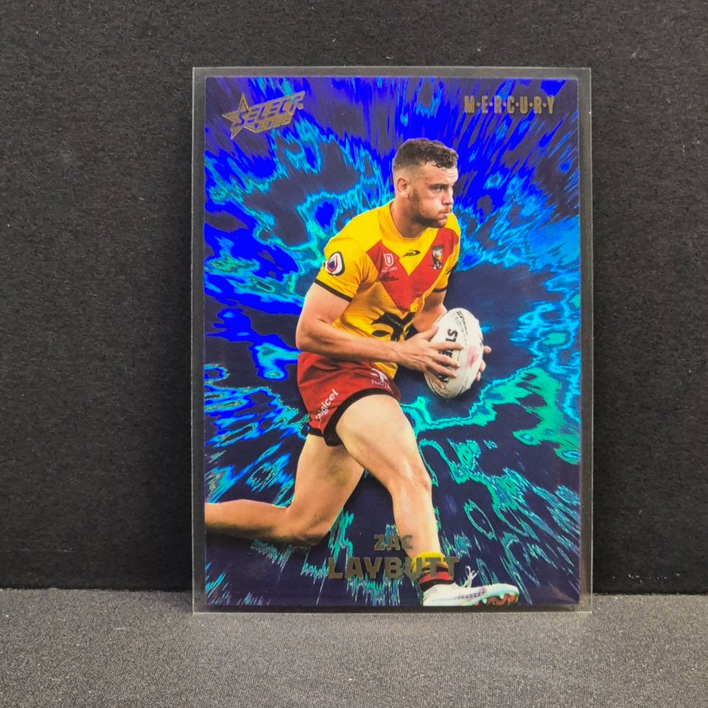 2026 NRL Rugby League World Cup Hobby - Mercury Country - MC58 - Zac Laybutt
