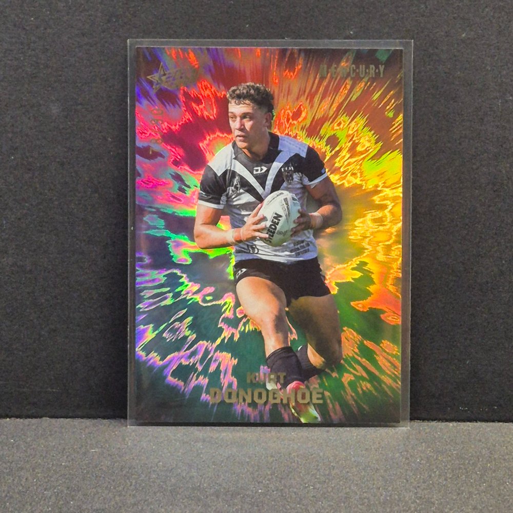 2026 NRL Rugby League World Cup Hobby - Mercury Rainbow - MR16 - Kurt Donoghoe