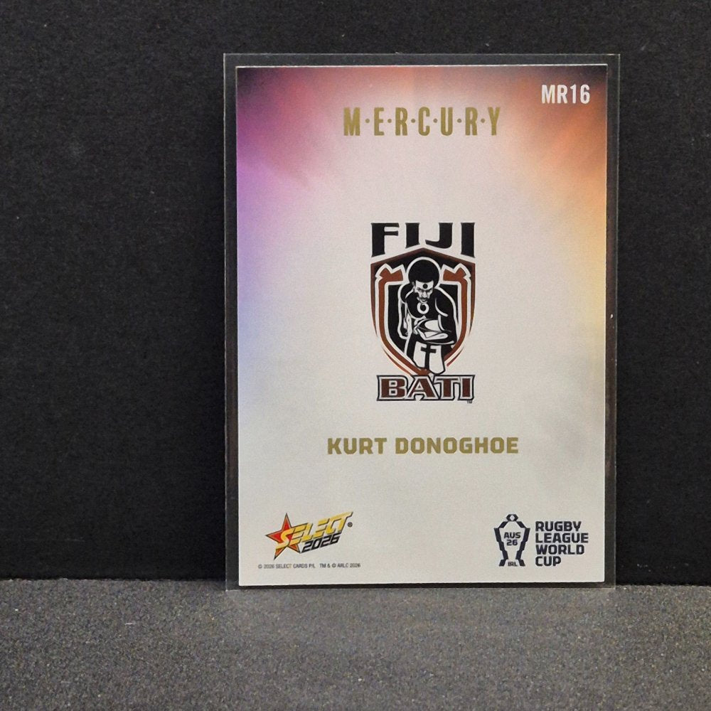 2026 NRL Rugby League World Cup Hobby - Mercury Rainbow - MR16 - Kurt Donoghoe