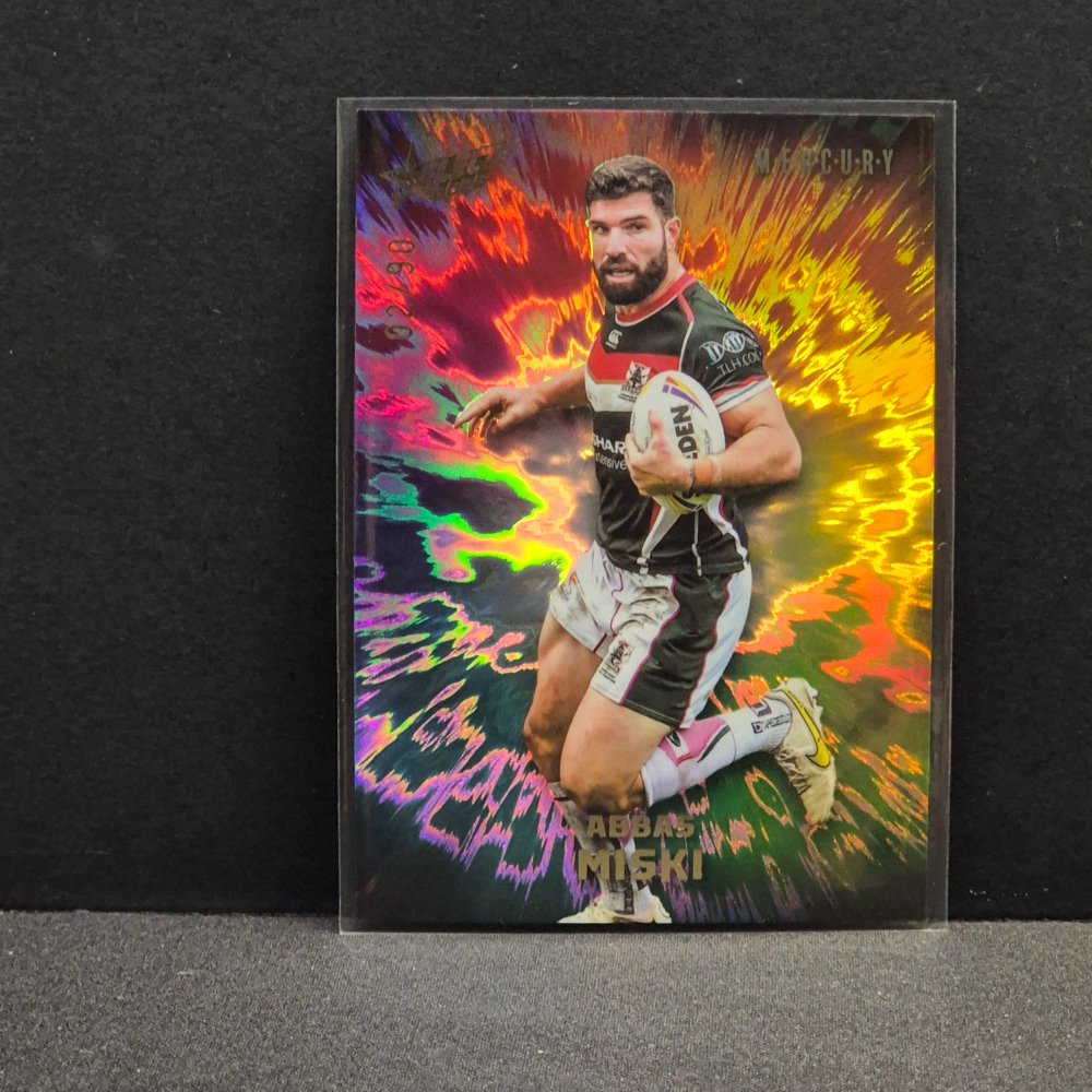 2026 NRL Rugby League World Cup Hobby - Mercury Rainbow - MR23 - Abbas Miski