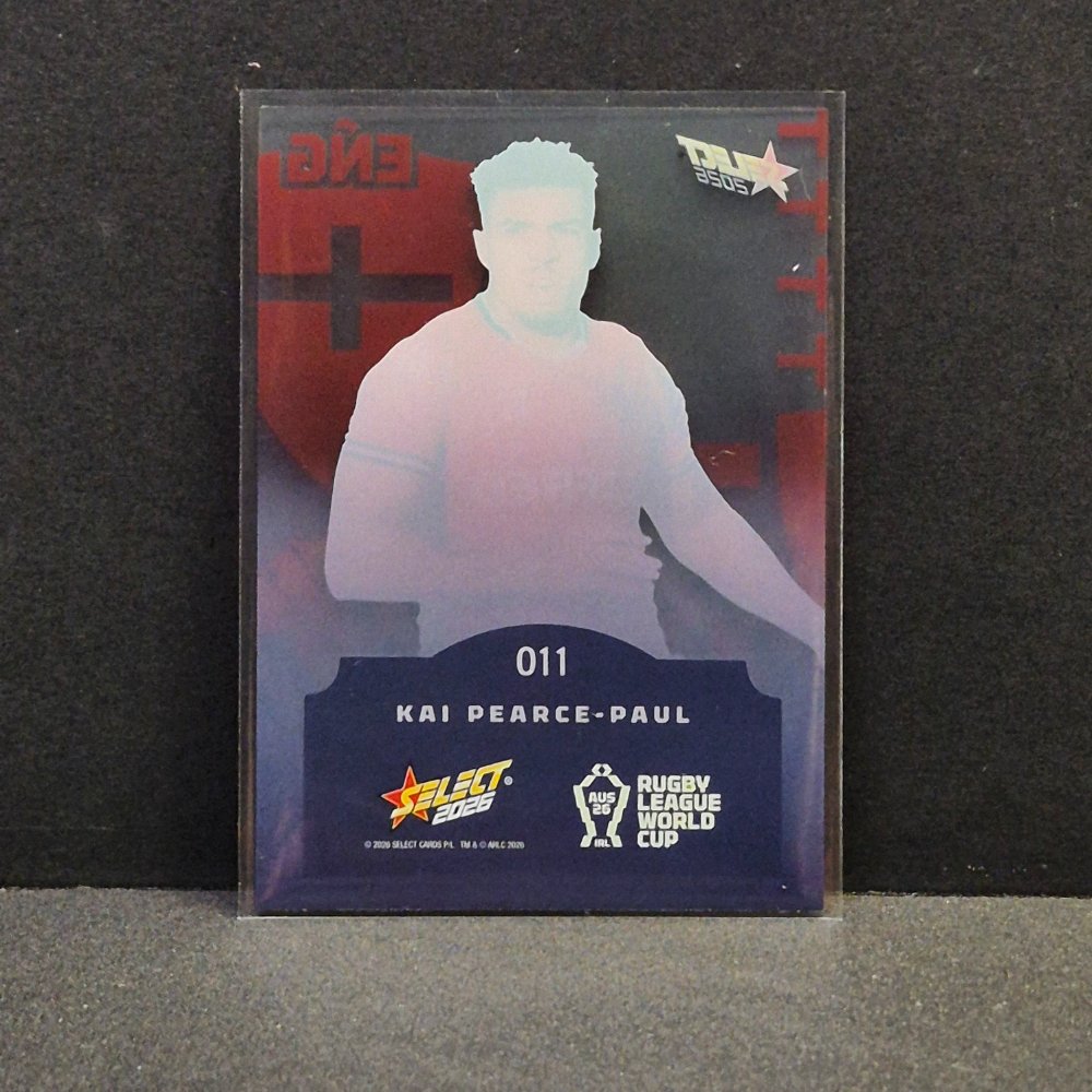 2026 NRL Rugby League World Cup Hobby - Origins - O11 - Kai Pearce-Paul