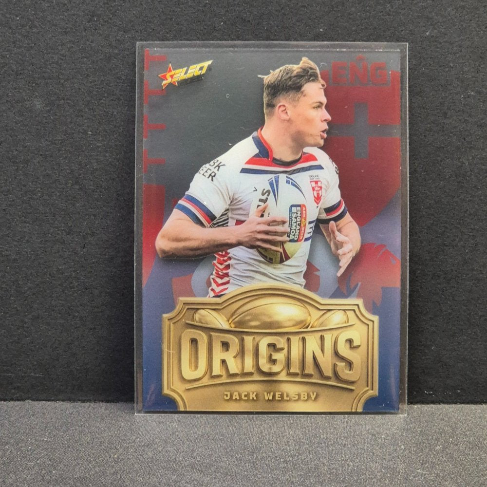 2026 NRL Rugby League World Cup Hobby - Origins - O12 - Jack Welsby