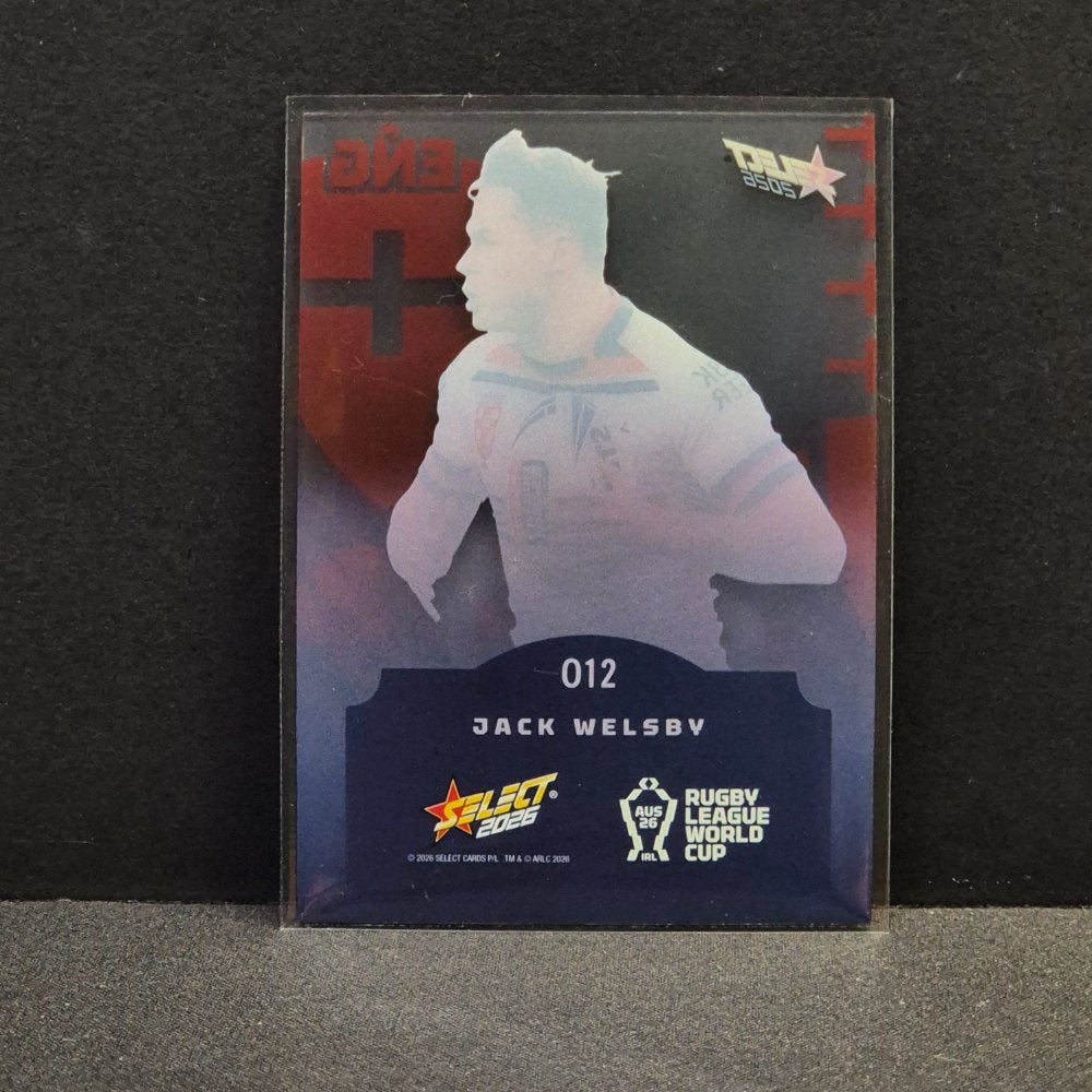 2026 NRL Rugby League World Cup Hobby - Origins - O12 - Jack Welsby