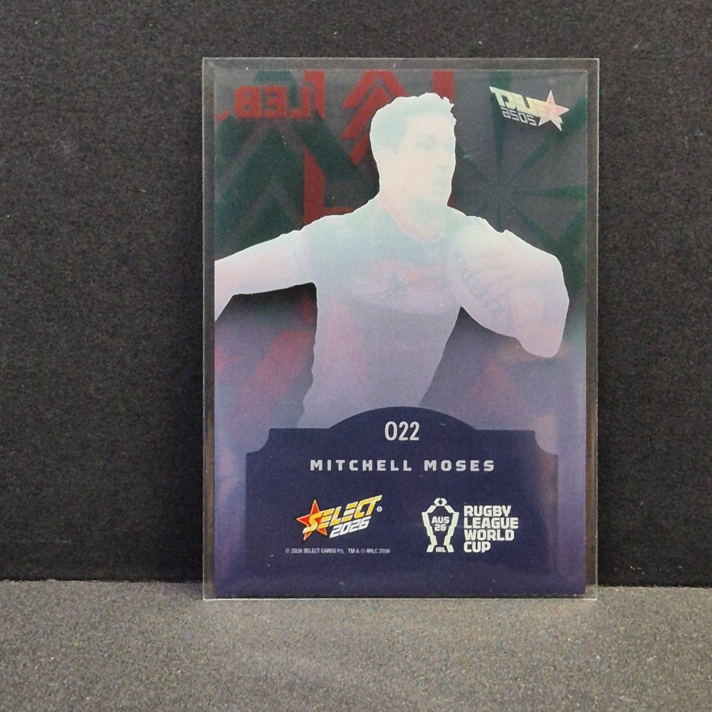 2026 NRL Rugby League World Cup Hobby - Origins - O22 - Mitchell Moses