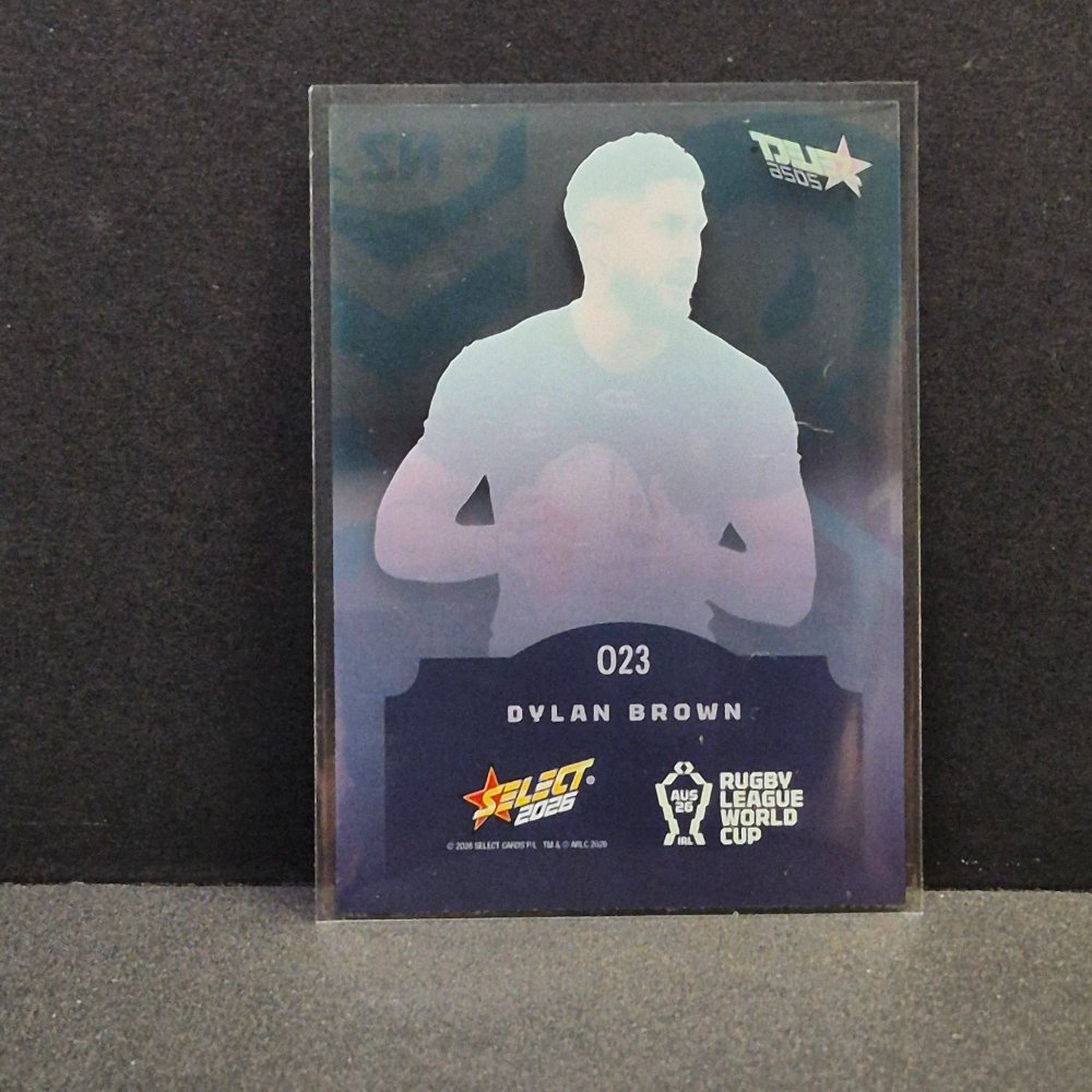 2026 NRL Rugby League World Cup Hobby - Origins - O23 - Dylan Brown