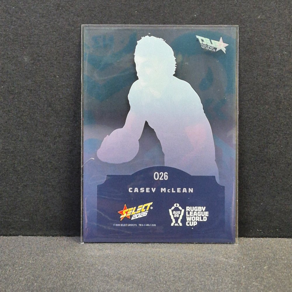 2026 NRL Rugby League World Cup Hobby - Origins - O26 - Casey McLean