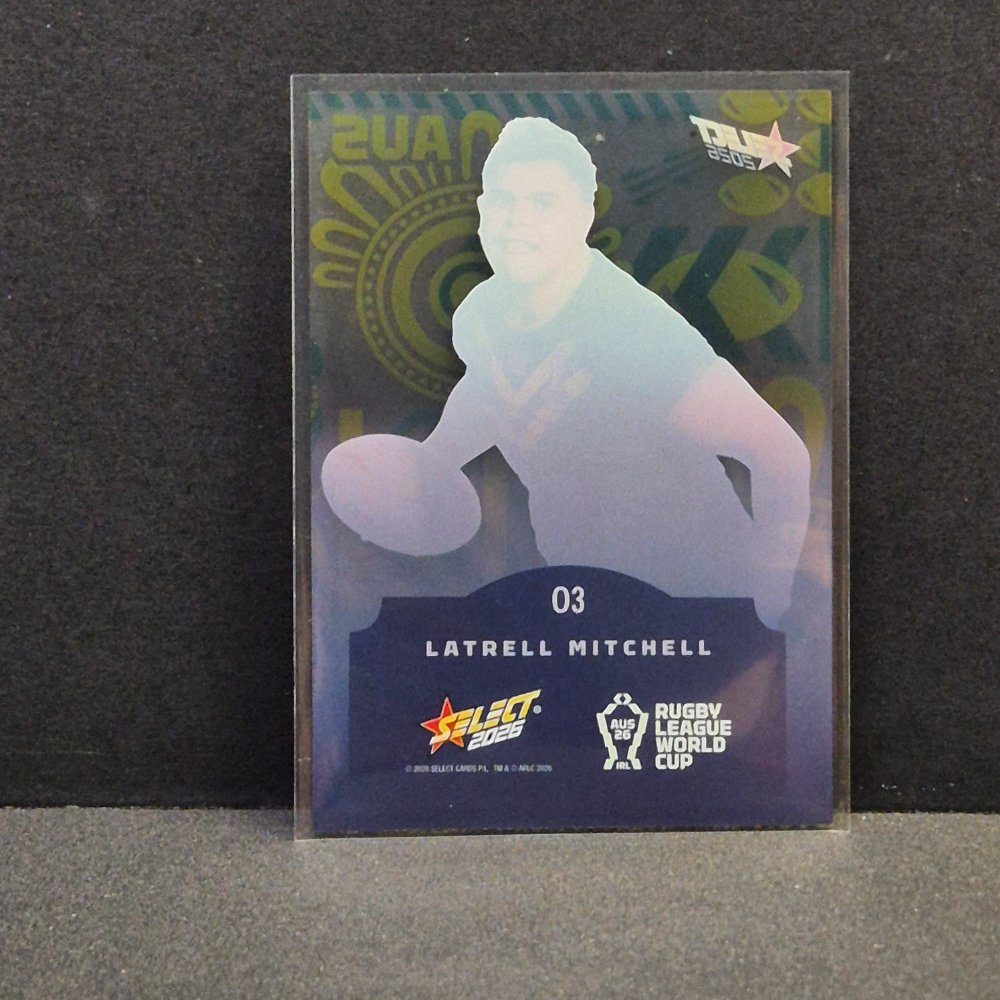 2026 NRL Rugby League World Cup Hobby - Origins - O3 - Latrell Mitchell