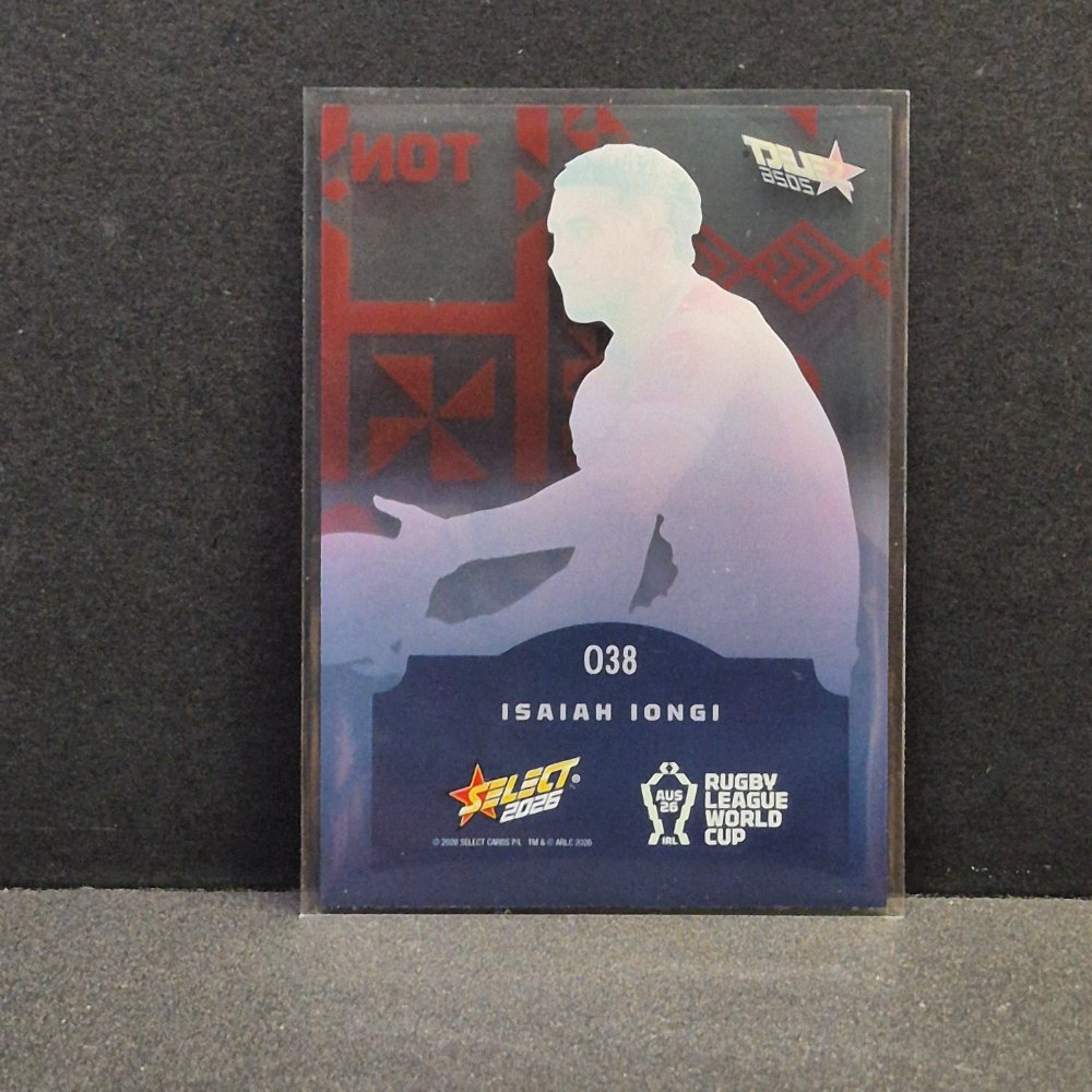 2026 NRL Rugby League World Cup Hobby - Origins - O38 - Isaiah Iongi