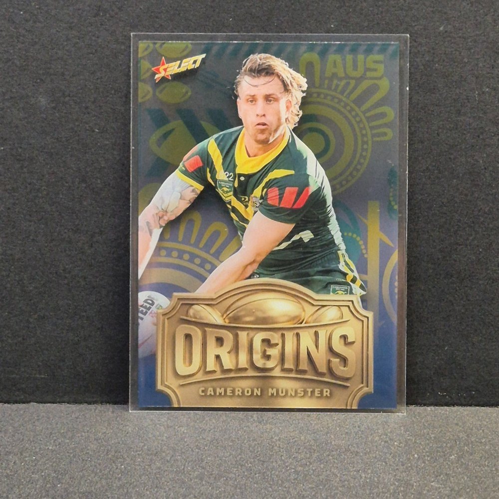 2026 NRL Rugby League World Cup Hobby - Origins - O4 - Cameron Munster
