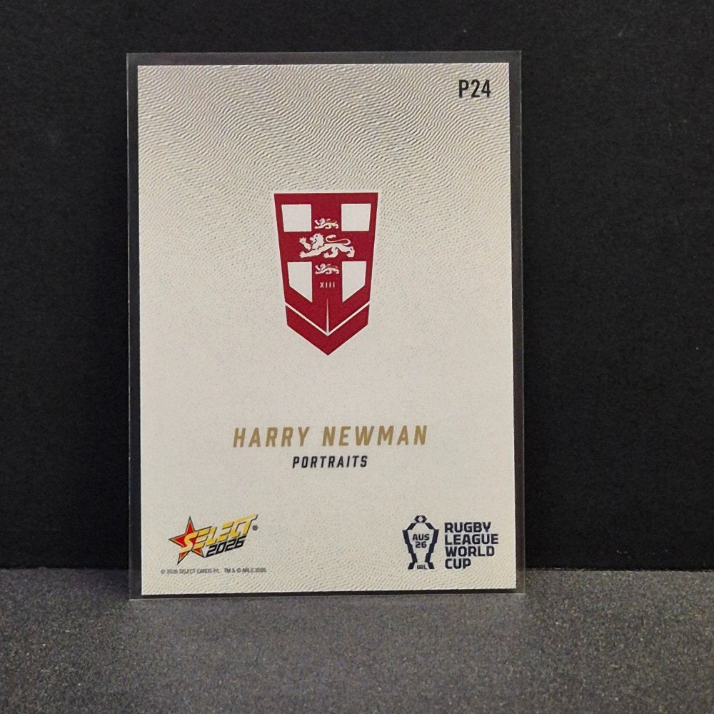 2026 NRL Rugby League World Cup Hobby - Portraits - P24 - Harry Newman