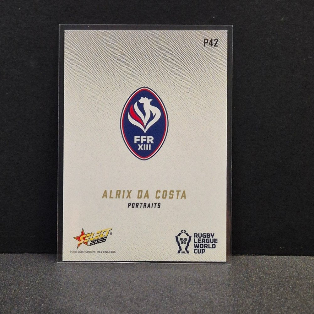 2026 NRL Rugby League World Cup Hobby - Portraits - P42 - Alrix Da Costa