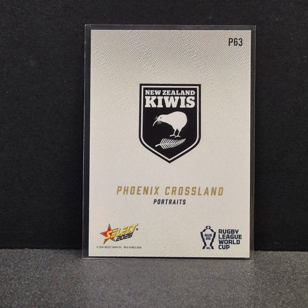 2026 NRL Rugby League World Cup Hobby - Portraits - P63 - Phoenix Crossland