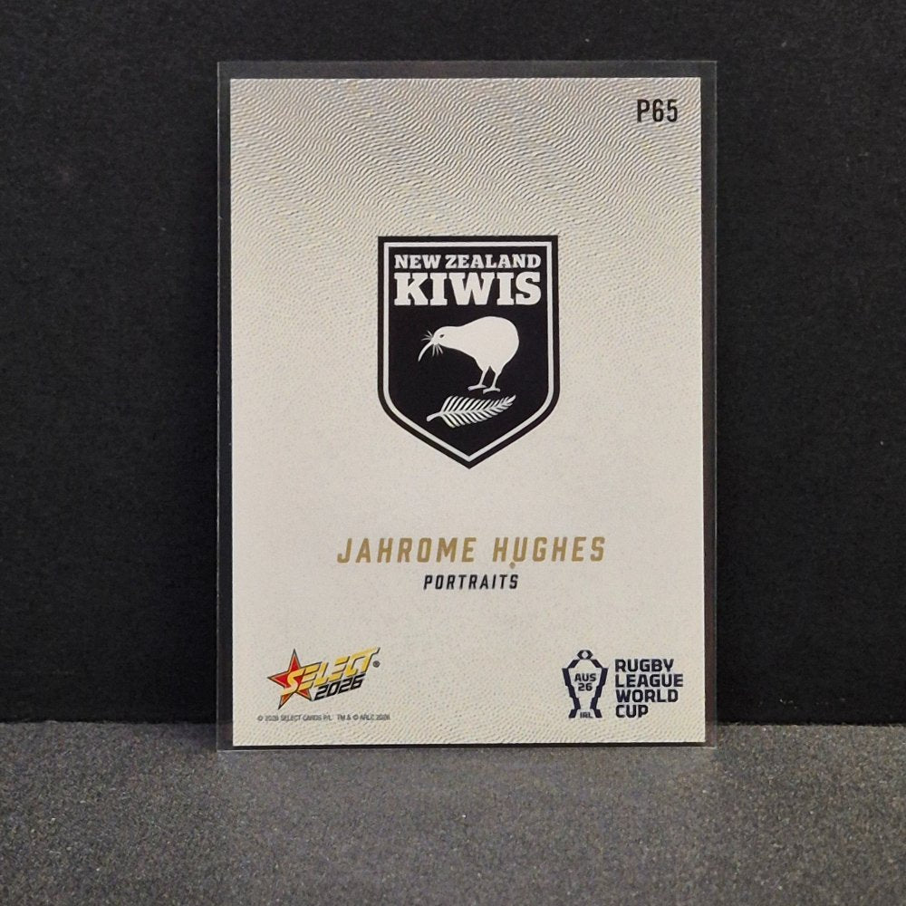 2026 NRL Rugby League World Cup Hobby - Portraits - P65 - Jahrome Hughes