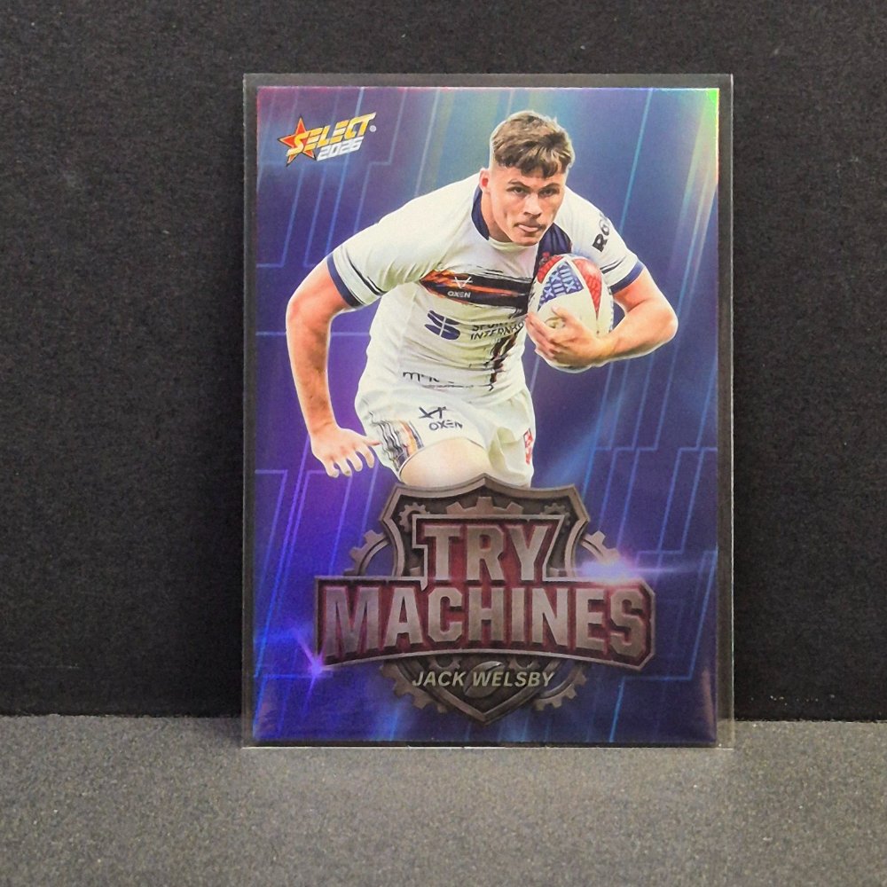 2026 NRL Rugby League World Cup Hobby - Try Machine - TM12 - Jack Welsby