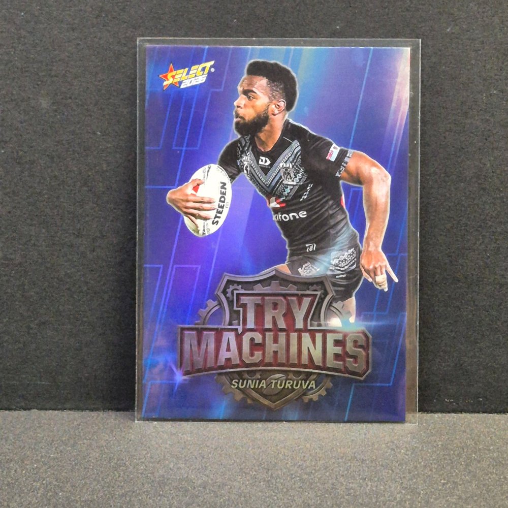 2026 NRL Rugby League World Cup Hobby - Try Machine - TM18 - Sunia Turuva