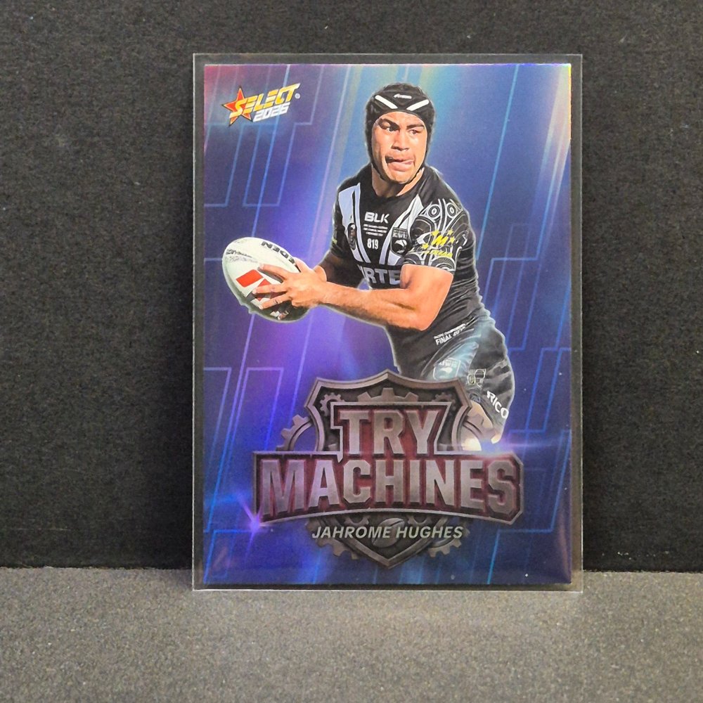 2026 NRL Rugby League World Cup Hobby - Try Machine - TM25 - Jahrome Hughes