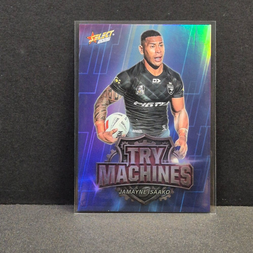 2026 NRL Rugby League World Cup Hobby - Try Machine - TM26 - Jamayne Isaako
